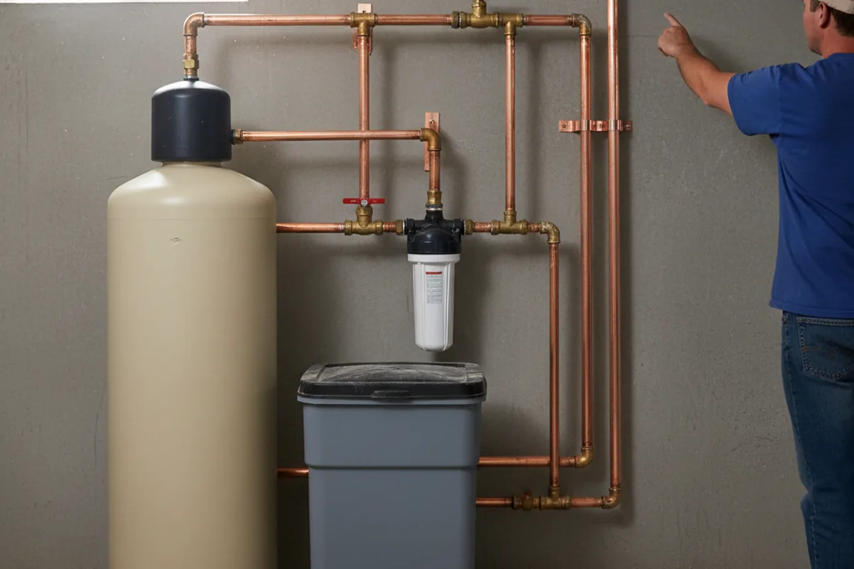 Whole-house water treatment system installed in Hillsville